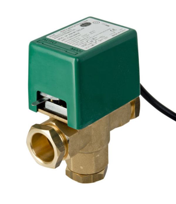 22mm Solar 2 port zone valve 5 wire (with auxiliary switch)