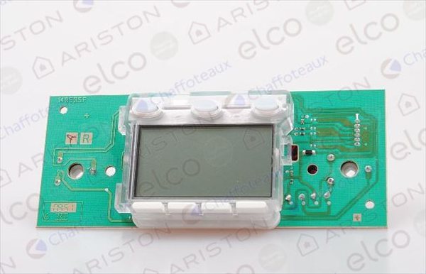 PRINTED CIRCUIT BOARD (DISPLAY)- ARISTON & CHAFFOTEAUX