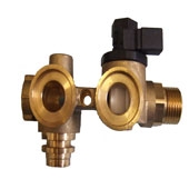 Flow Sensor Housing (Left) Return Gr