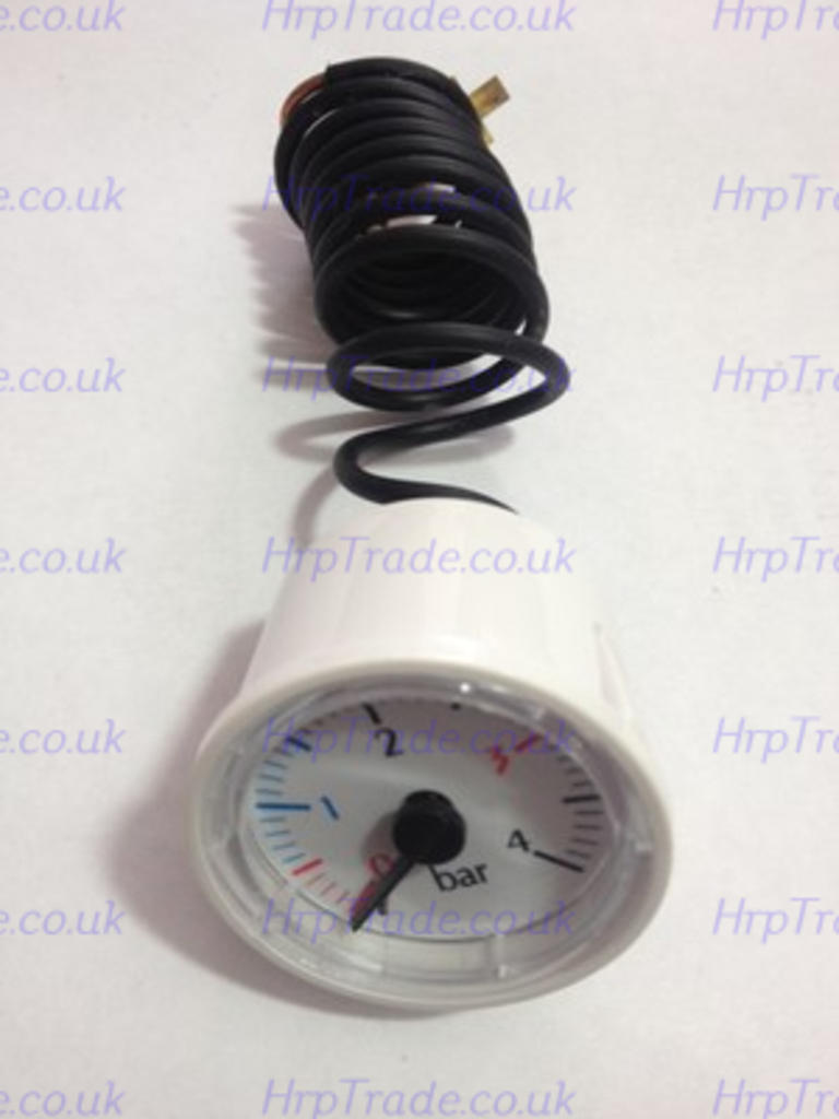 Pressure Gauge (White)