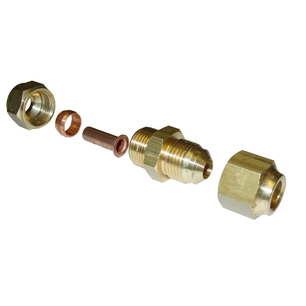 Plastic/Copper Transition Fitting Kit