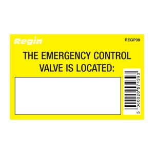 Gas Valve Location Sticker (8) Gas Valve Location Sticker (8)