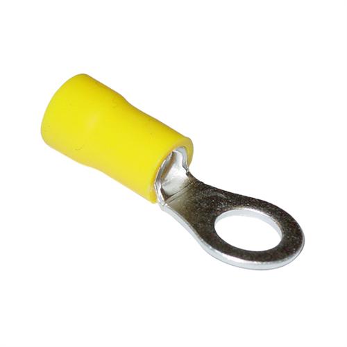 Insulated Ring Connector - Yellow (10)