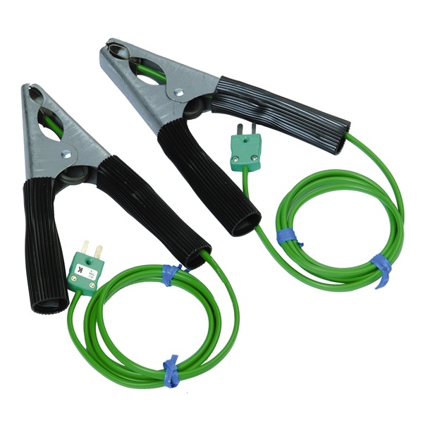 Croc. Type Pipe Clamp Probes (pair) - (K Type)