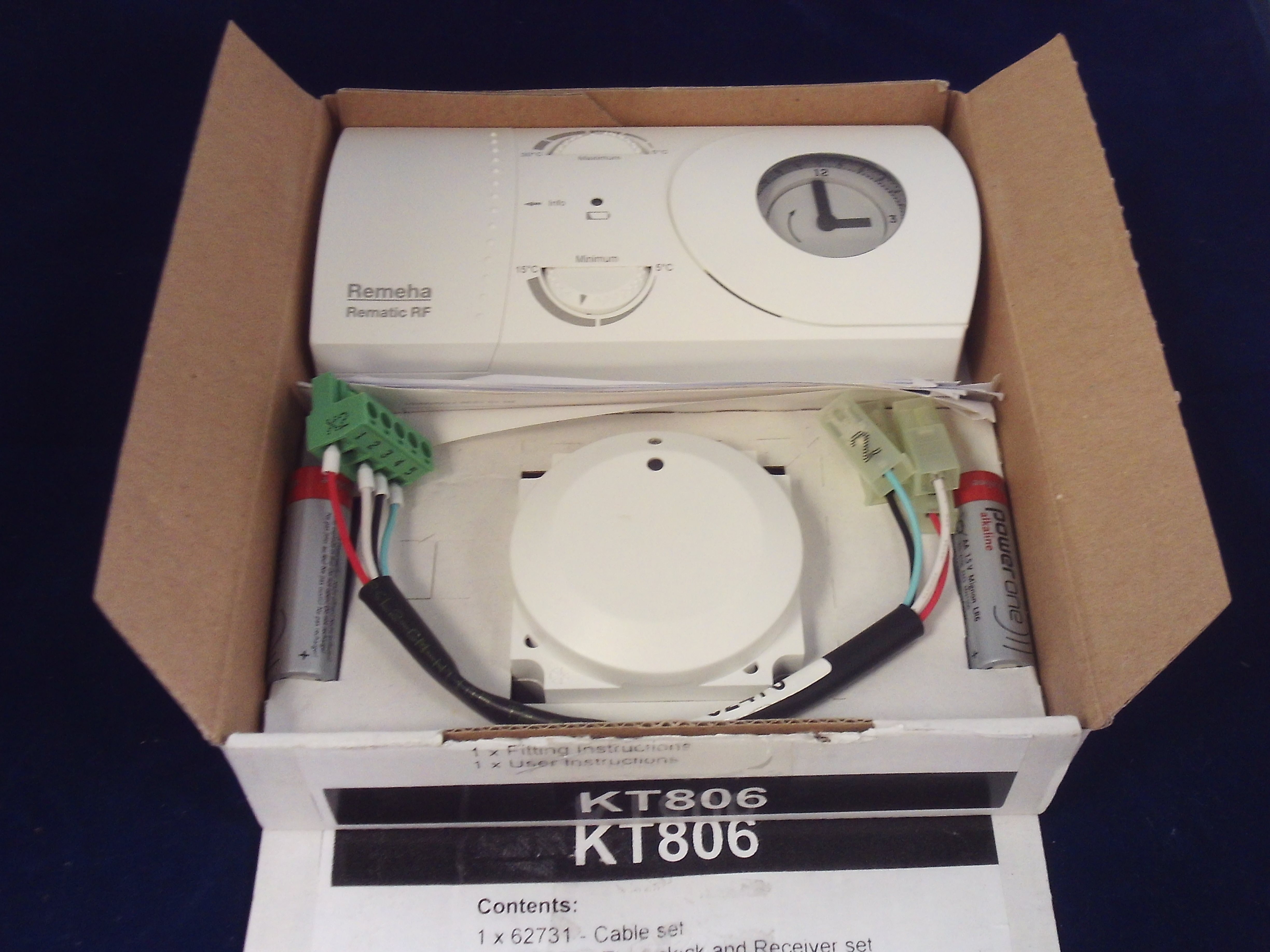 RF ON/OFF 24 HOUR CLOCK/STAT RF ON/OFF 24 HOUR CLOCK/STAT