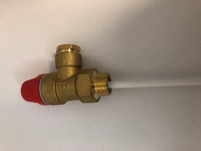 4 Bar 15mm x 3/4' TP Relief Valve Long Probe TR