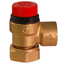 6 Bar Pressure Relief Valve 3/4" Loose Nut to 1/2" BSP PR