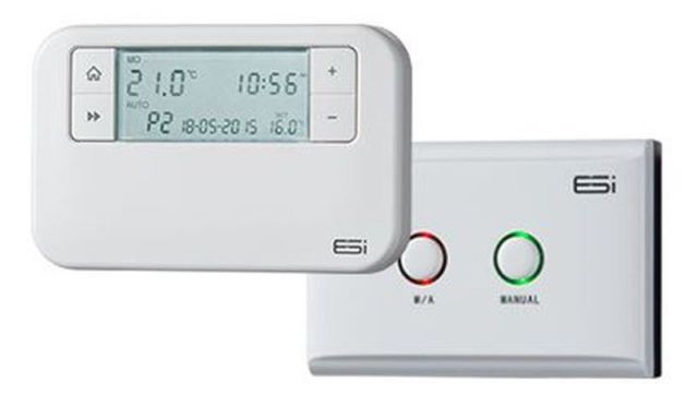 ESI programable boiler plus room stat wireless rf 