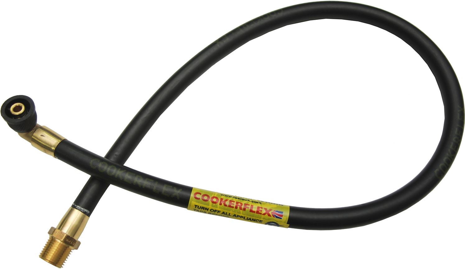 COOKER FLEX 3ft x 1/2'''' Micropoint Cooker Hose (NG) cooker hose