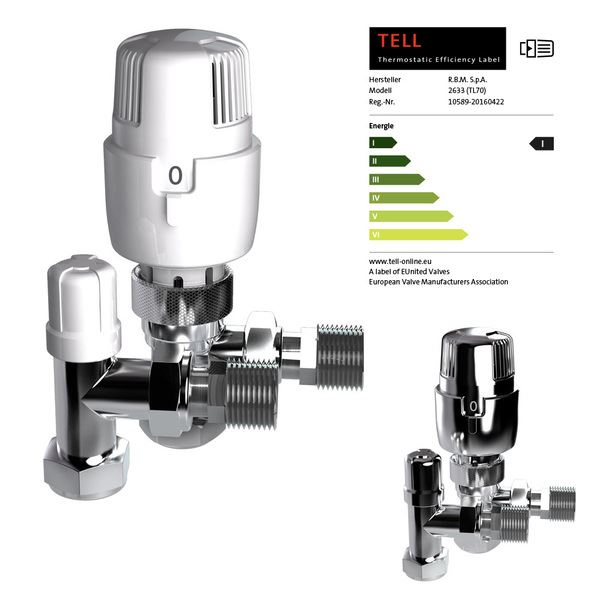 I-THERM 10/8mm Angled TRV & Lockshield I-THERM 10/8mm Angled TRV & Lockshield