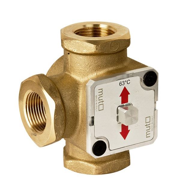 BIOMASS 3/4'''' TD Thermal diverting valve (divert setpoint temperature 72C)