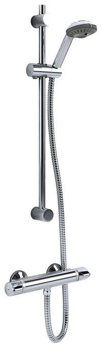 Plus Thermostatic Shower with Flexible Slide Rail Kit