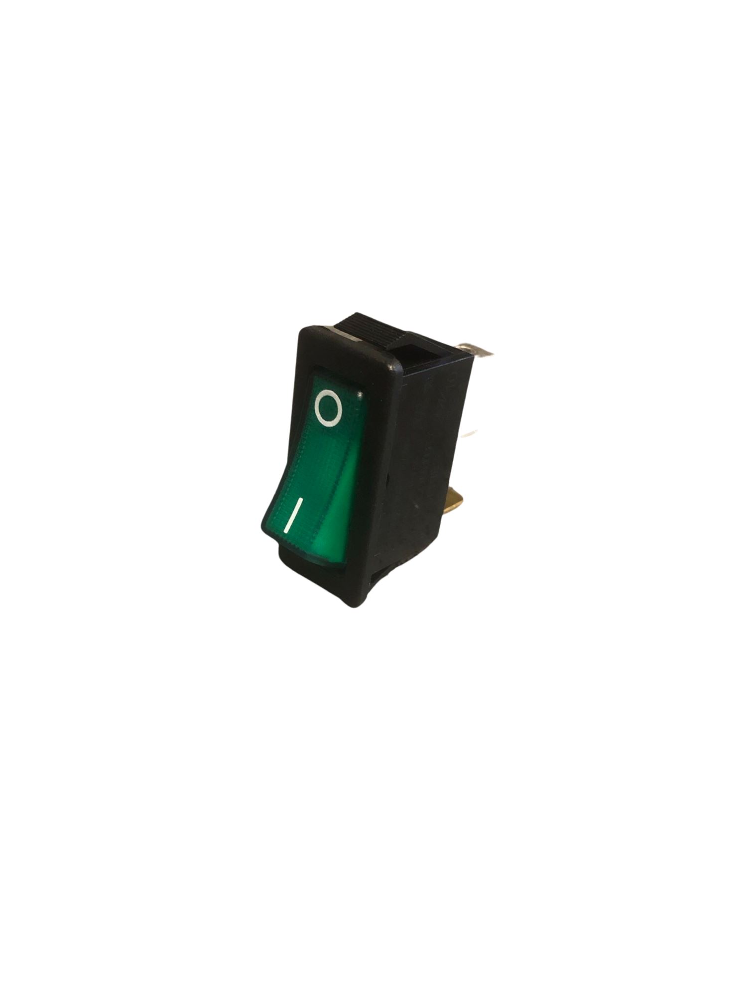 GREEN ILUMINATED ROCKER SWITCH