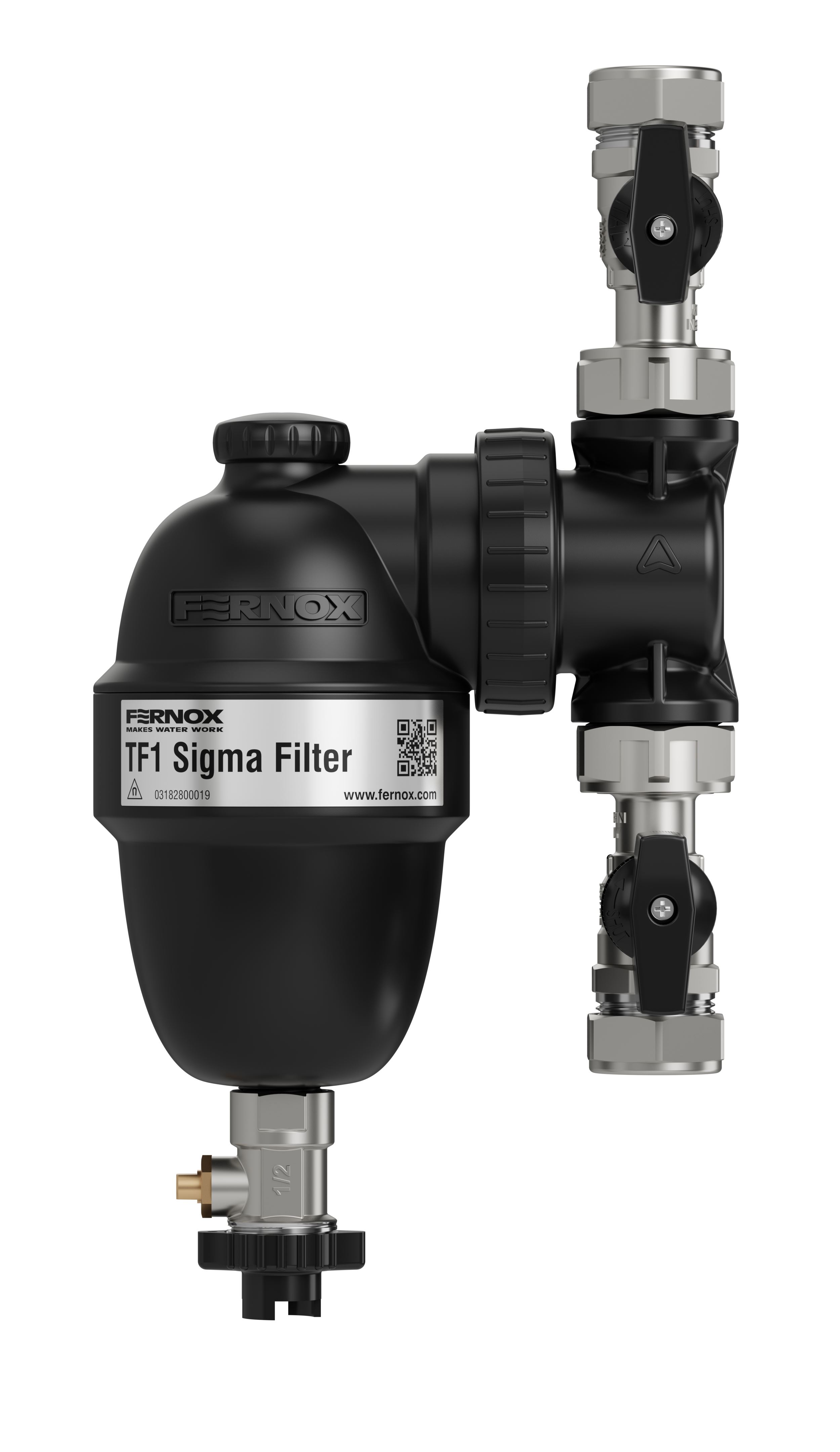 FERNOX TF1 SIGMA FILTER 22MM C/W VALVES