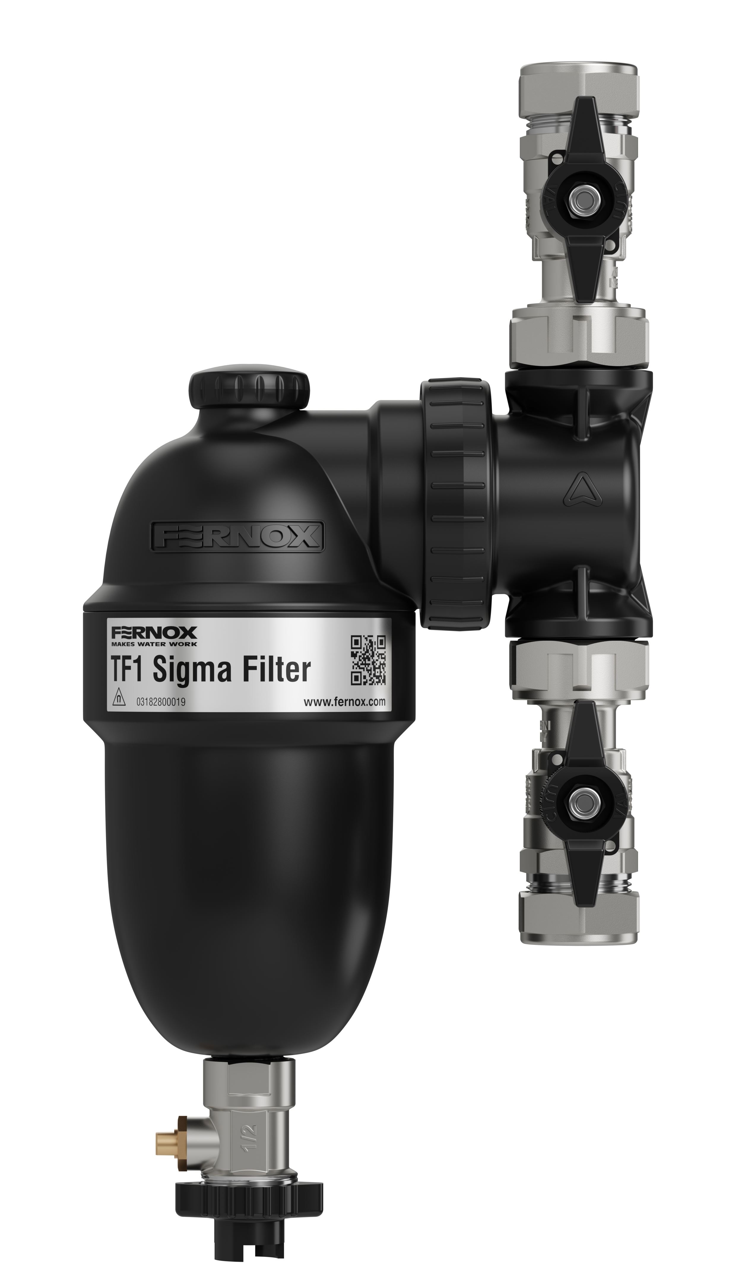 FERNOX TF1 SIGMA FILTER 28MM C/W VALVES