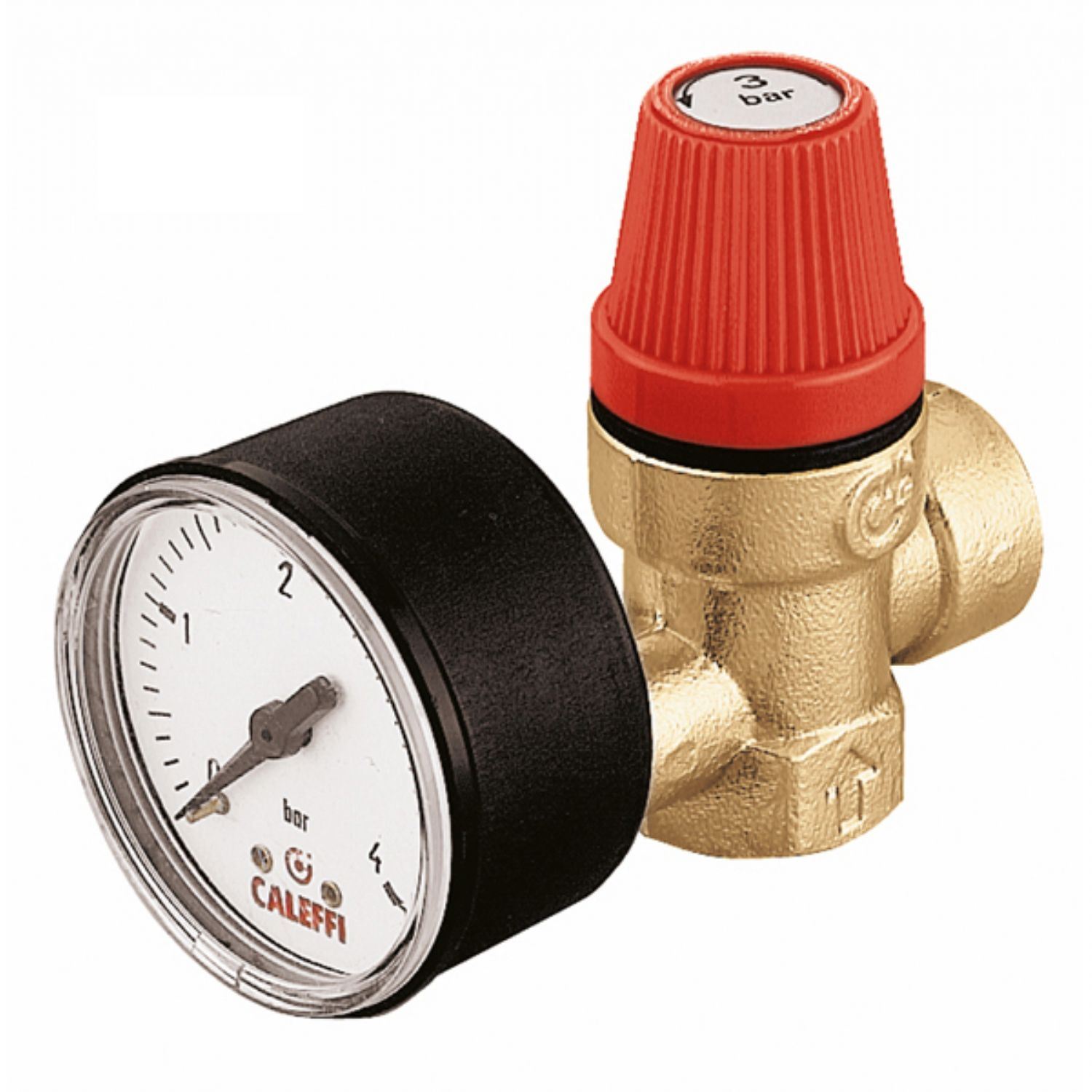 1/2"F/F 3 bar Safety Relief Valve with gauge