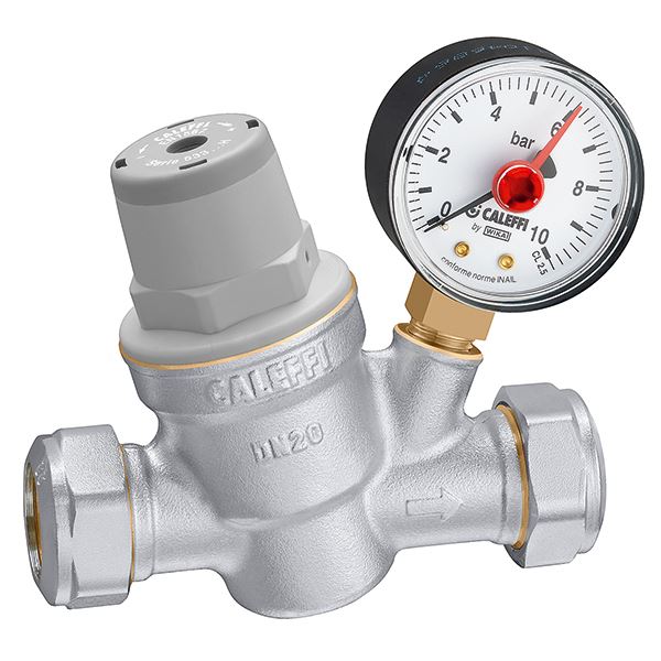 15mm High Performance Pressure Reducing Valve c/w gauge