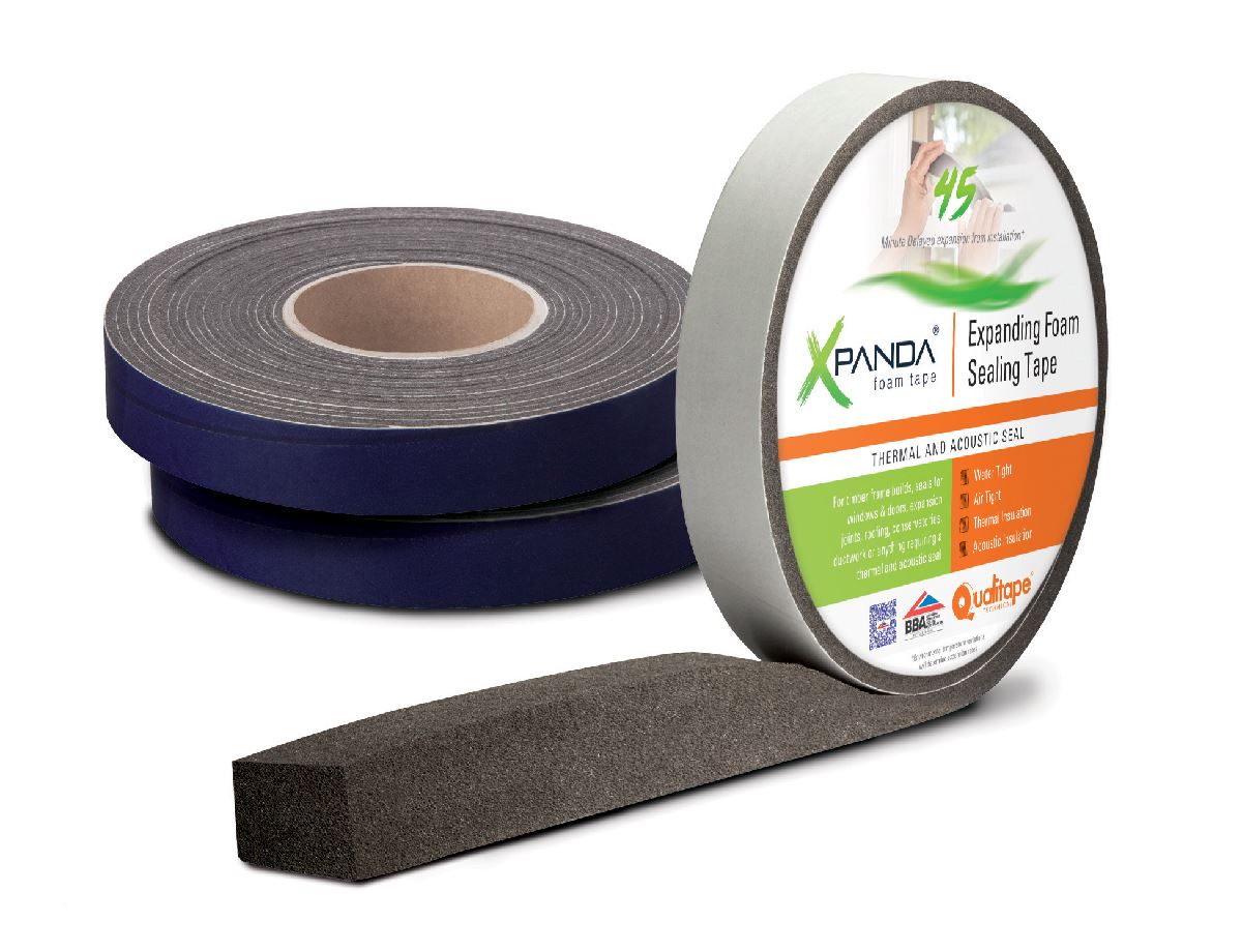 XPANDA 600 EXPANDING FOAM SEALING TAPE SIZE 1-9MM,ROLL WIDTH 10MM,ROLL LENGTH 12.5M