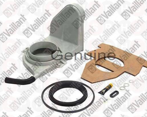 Flue collector cap