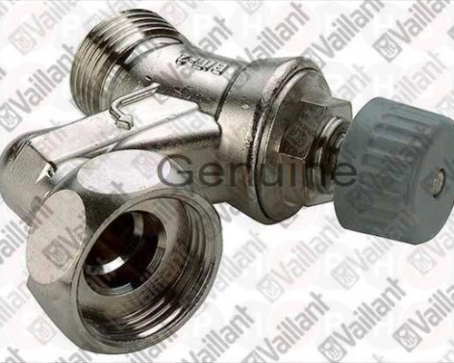 Cold water connection valve