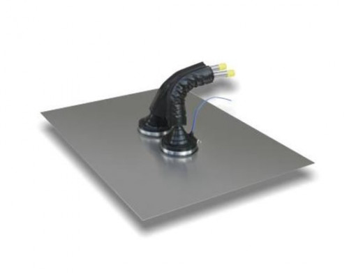 Metal roof pipe or cable seal, red/silicone 240°C/3 - 50mm