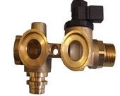 Flow Sensor Housing (Left) Return Gr