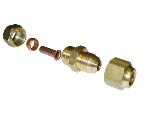 Plastic/Copper Transition Fitting Kit