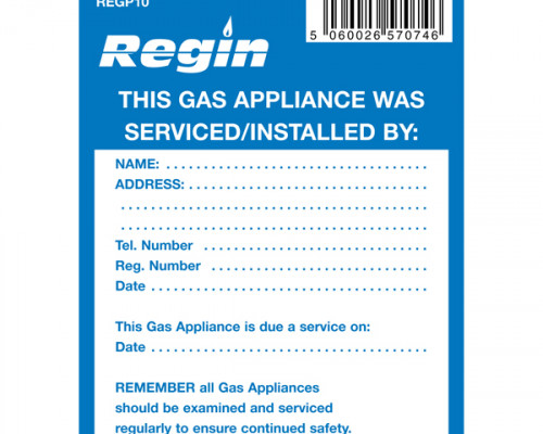 Gas Appliance Serviced Sticker (8)
