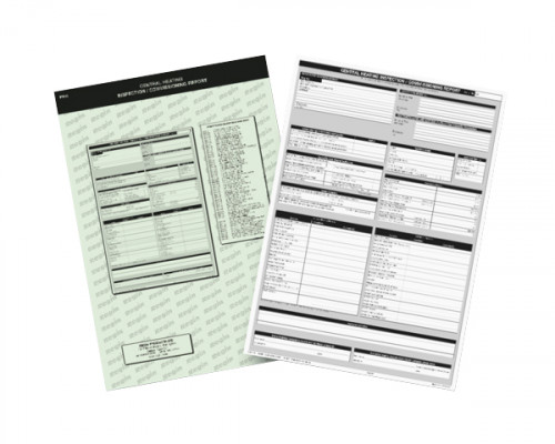 Central Heating Inspection/Commissioning Report