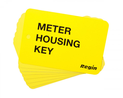 Meter Housing Key I.D. Plate (8)