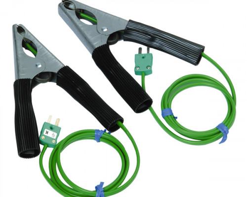 Croc. Type Pipe Clamp Probes (pair) - (K Type)