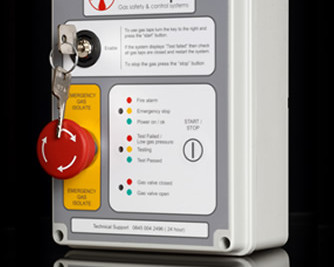 100P gas pressure proving panel