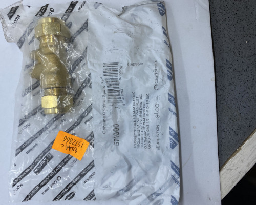 ISOLATING VALVE - GAS INLET- ARISTON & CHAFFOTEAUX