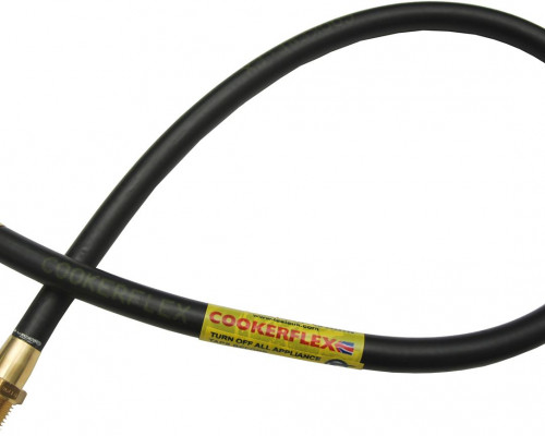 COOKER FLEX 3ft x 1/2'''' Micropoint Cooker Hose (NG) cooker hose