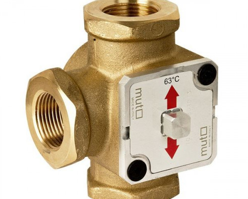 BIOMASS 1'''' TD Thermal diverting valve (divert setpoint temperature 55C)
