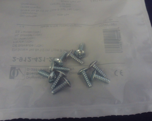 SCREW NO.8X1/2 F/H TYPE B SELF TAP (10X)