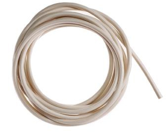 BEIGE SILICONE TUBING 1M LONG