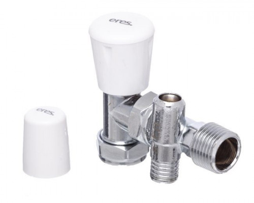 15mm  Angled Manual Radiator Valve