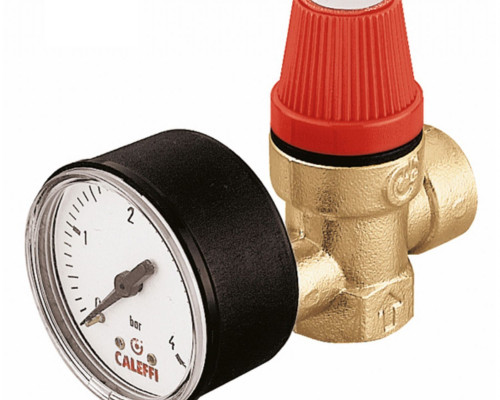 1/2"F/F 3 bar Safety Relief Valve with gauge