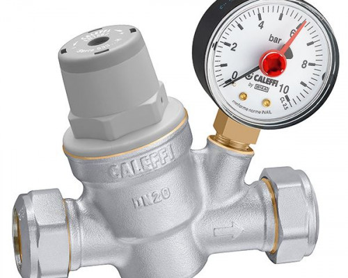 15mm High Performance Pressure Reducing Valve c/w gauge