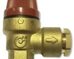 CALEFFI 15MM / 1/2" MXF EXTENDED 3BAR SAFETY RELIEF VALVE