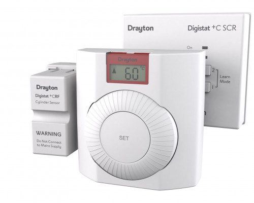 DIGISTAT+C RF CYLINDER THERMOSTAT