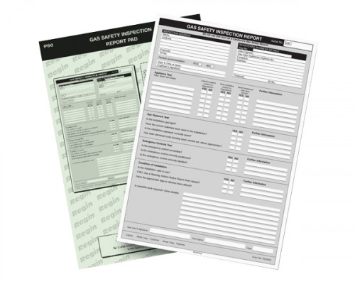 Gas Safety Inspection Pad - ENGCON