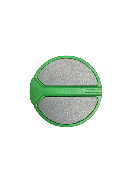 KNOB CONTROL GREEN-GREY