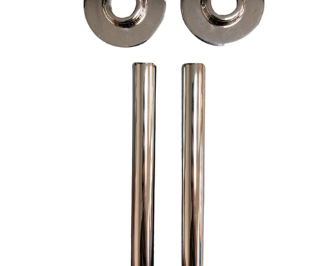 15mm chrome pipe cover set