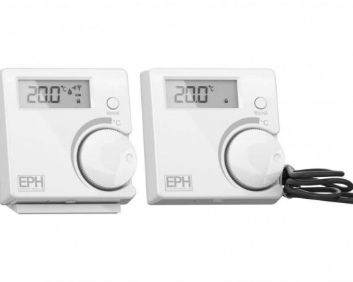 RF Room Thermostat with Boost Button