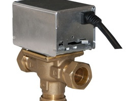 Neomitis 22mm 3 Port Motorised Mid-Position Valve