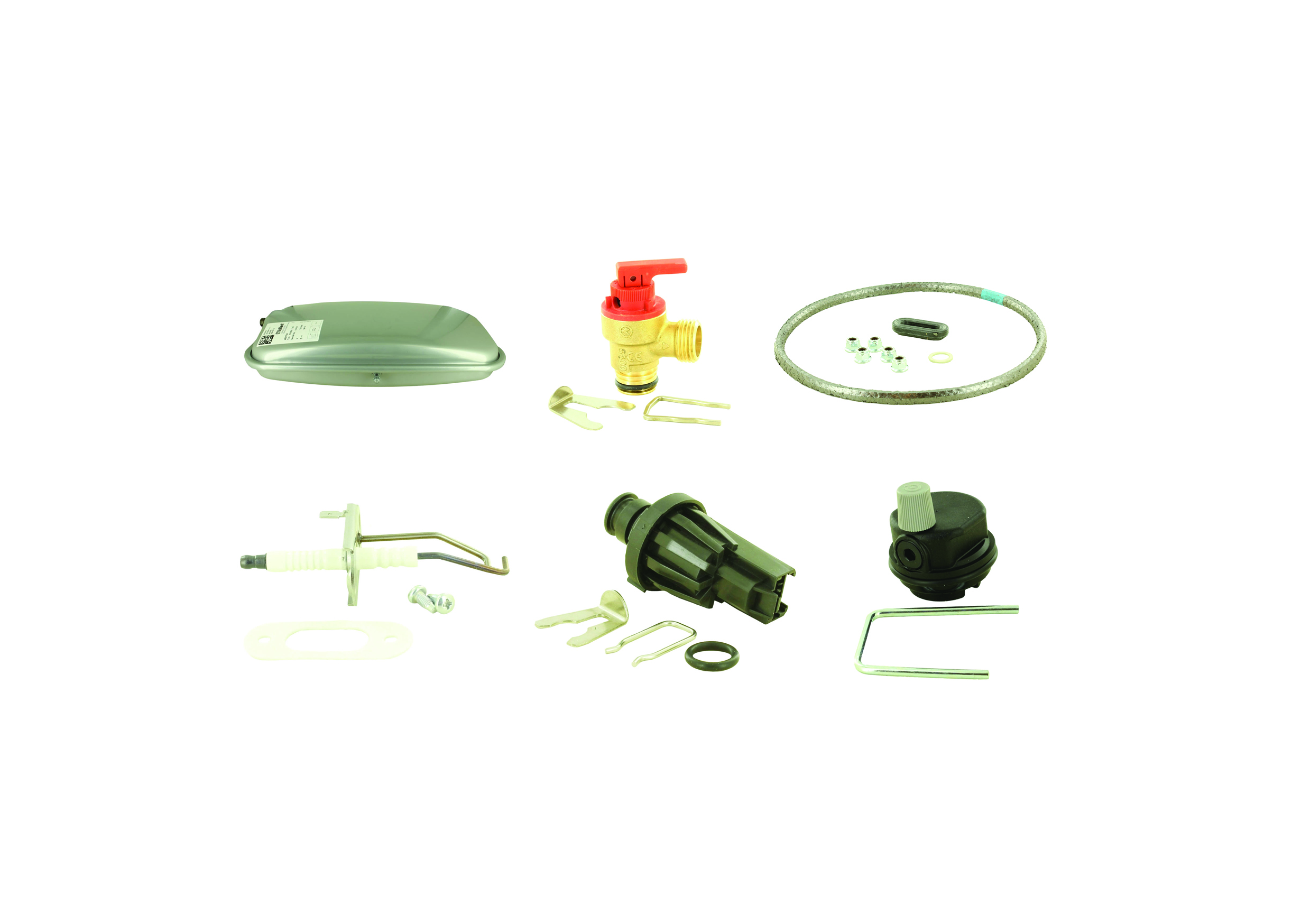 VAILLANT SERVICE KIT INCS - 181051 - 10L ZILMET VESSEL -178985 - PRV-0020038679 - GASKET KIT-090709 - ELECTRODE KIT 0020059717 - WATER PRESSURE SENSOR 0010033857 - AAV - HEATXKIT