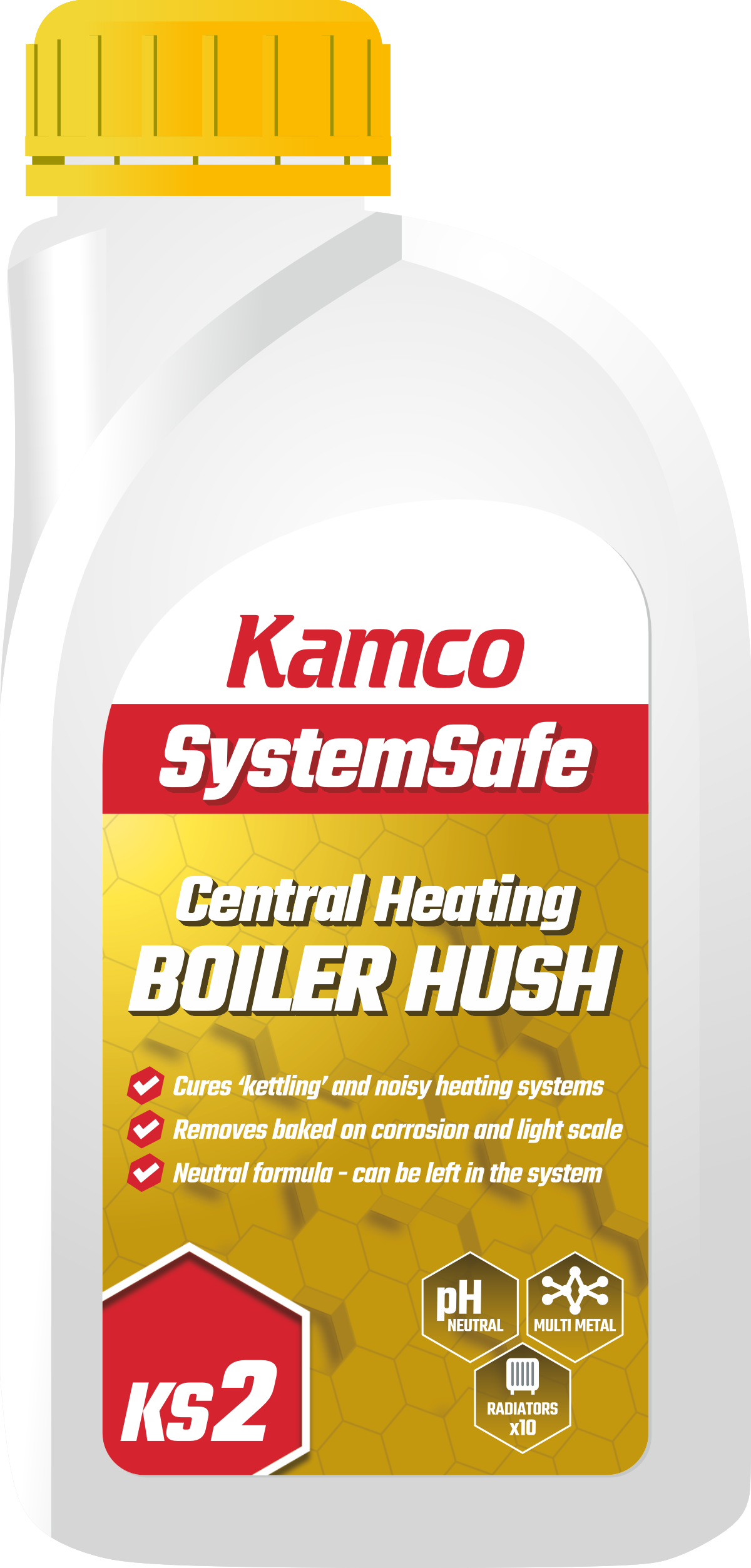 SystemSafe KS2 Central Heating Boiler Hush 500ml SystemSafe KS2 Central Heating Boiler Hush 500ml