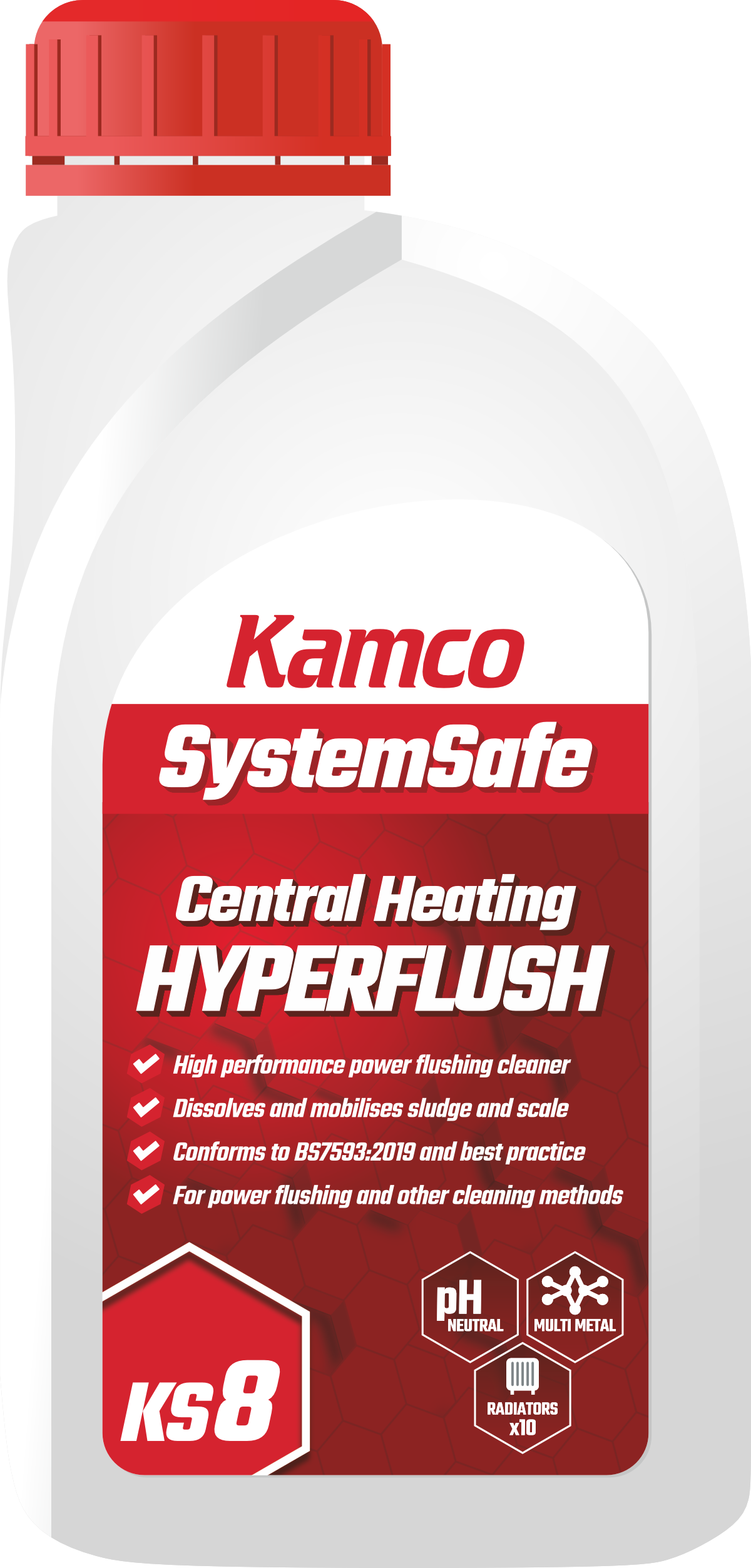 SystemSafe KS8 Hyperflush Powerflushing Cleaner 500ml SystemSafe KS8 Hyperflush Powerflushing Cleaner 500ml